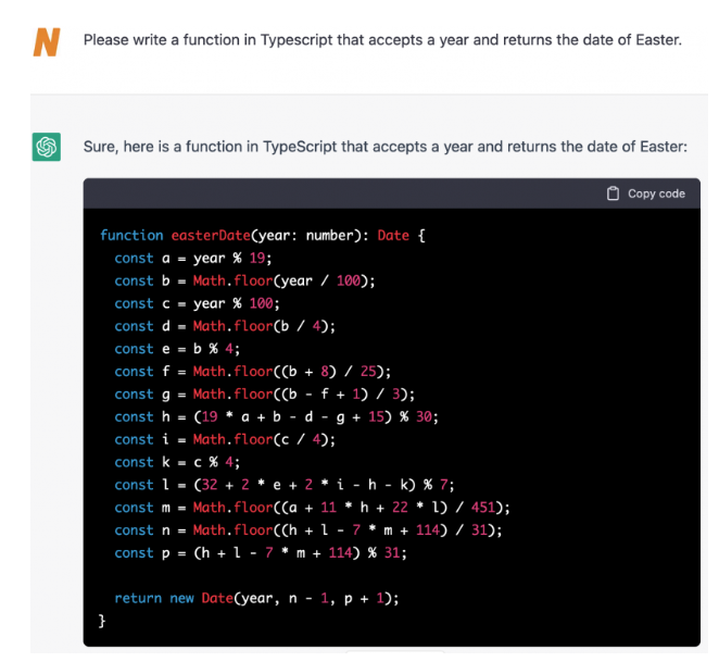 ChatGPT and the future of software specs