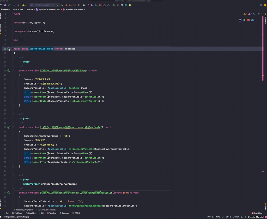 Running PHPUnit with PHPStorm