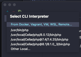 Running PHPUnit with PHPStorm