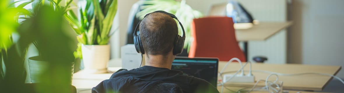 Why is everybody wearing headphones?
