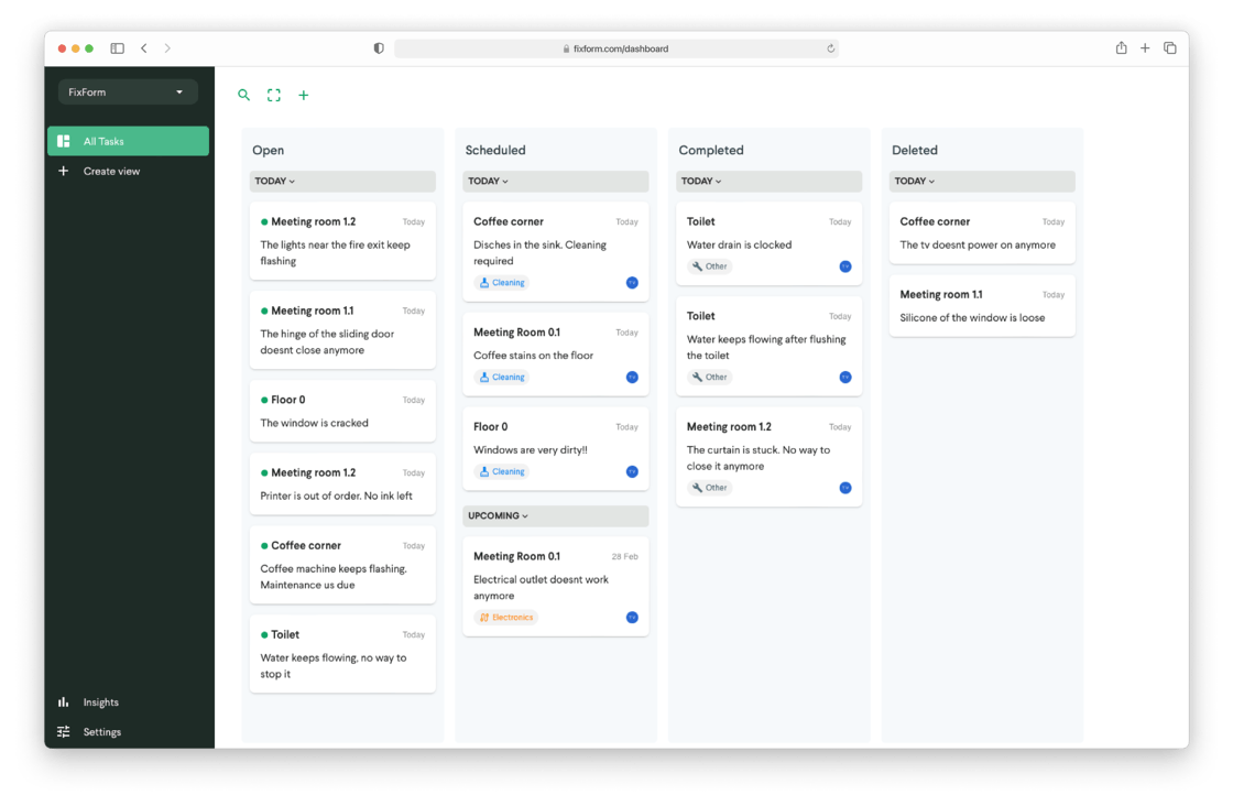 Software engineering for FixForm